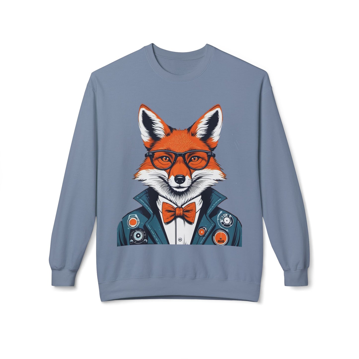 Fantastic Fox Sweatshirt | Stone Blue