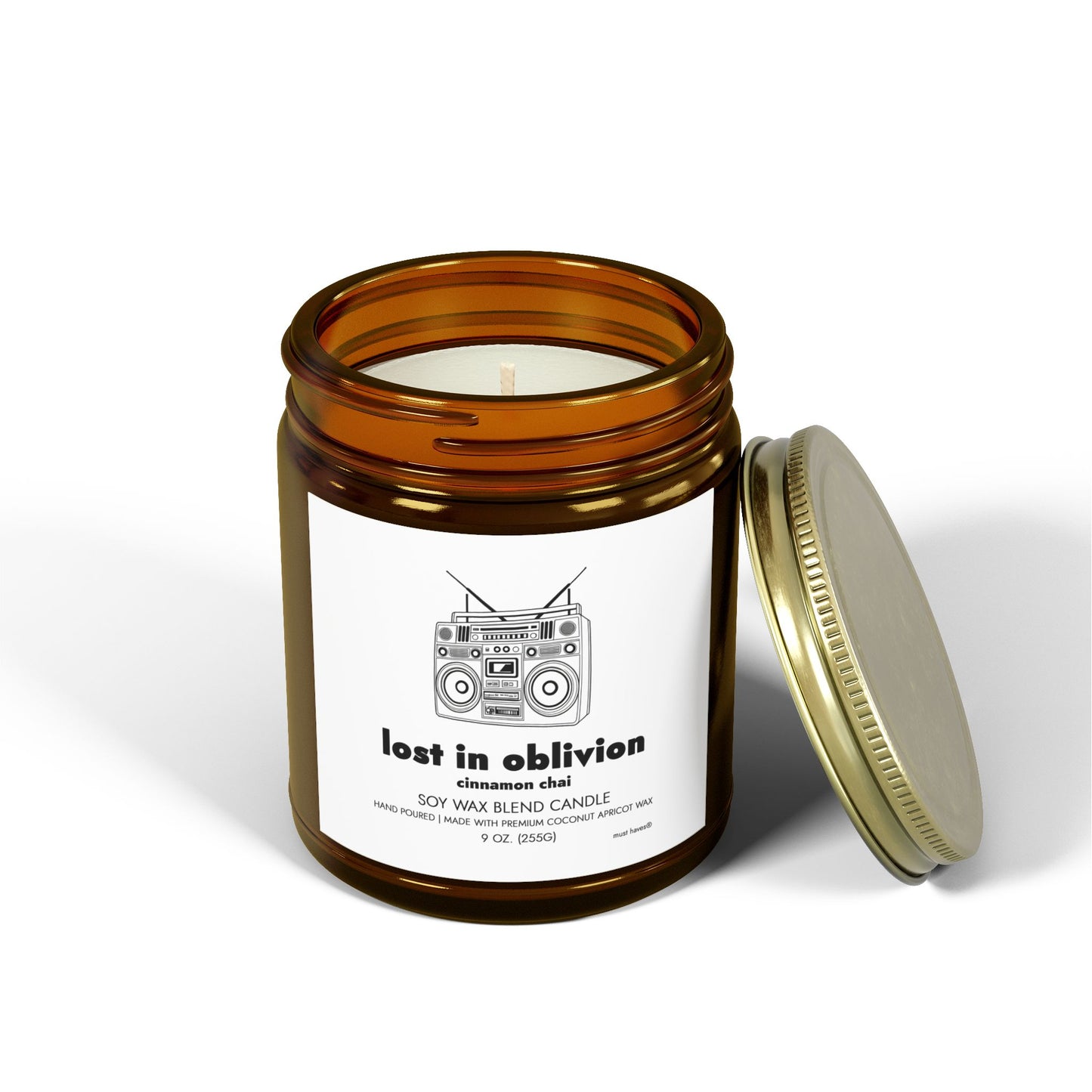 Lost in Oblivion Candle (9 oz) | Amber Lid