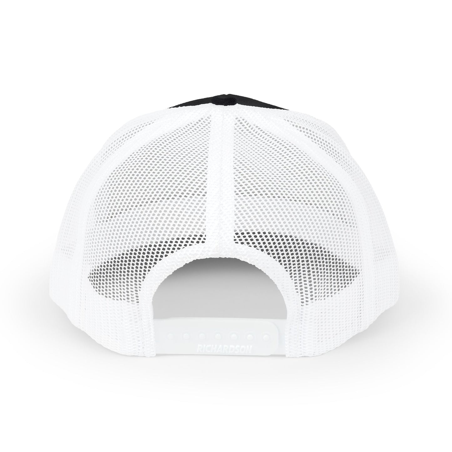 Life Is Good - Snapback Trucker Cap | Black White Back