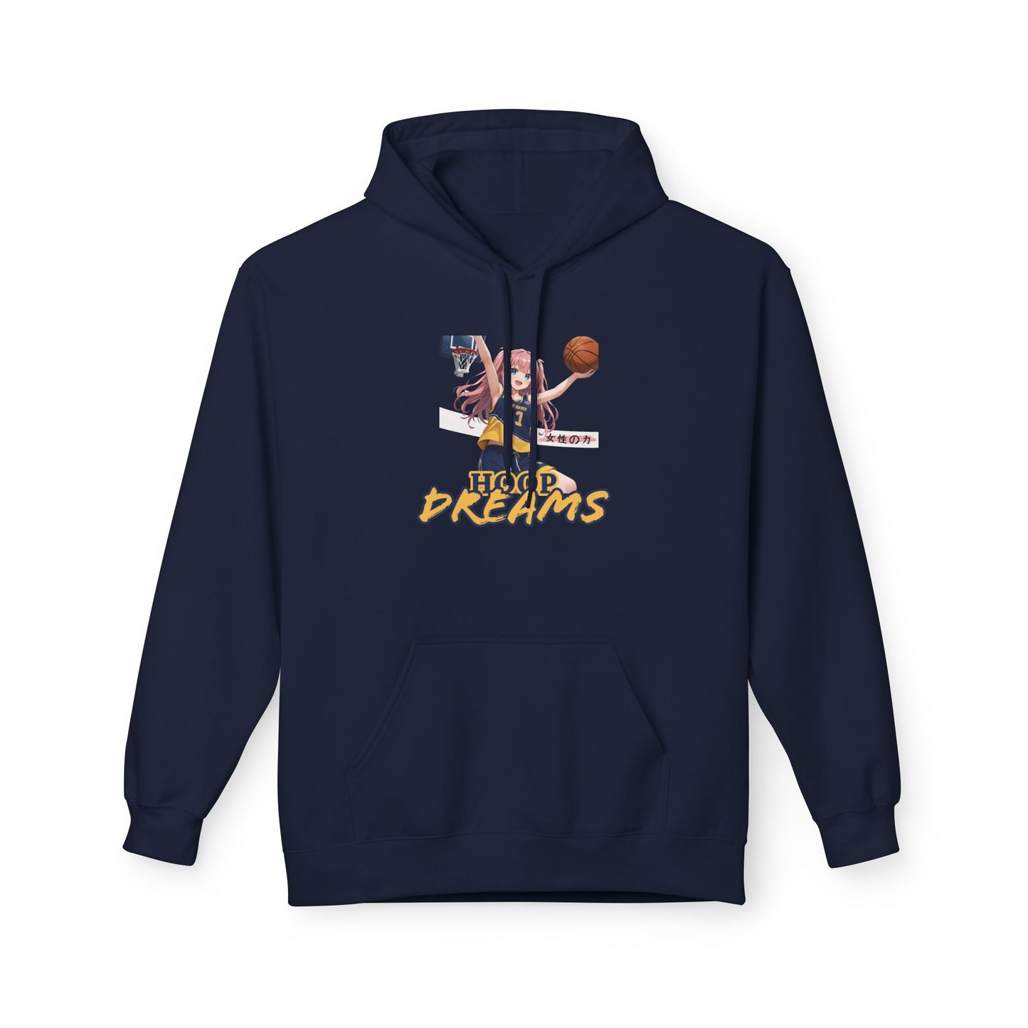 Hoop Dreams Anime - Unisex Midweight Fleece Hoodie