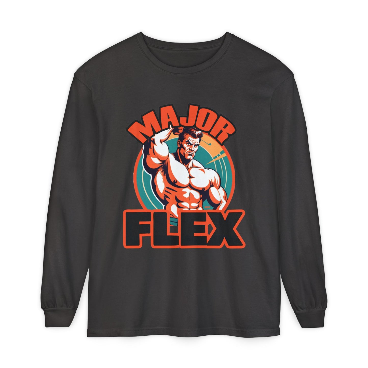 Major Flex - Unisex Long Sleeve T-Shirt | Graphite