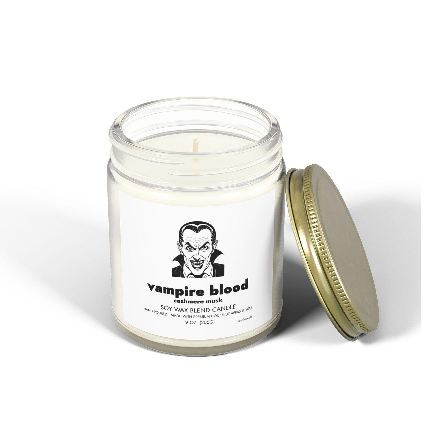 Vampire Blood Candle (9 oz) | Clear Lid