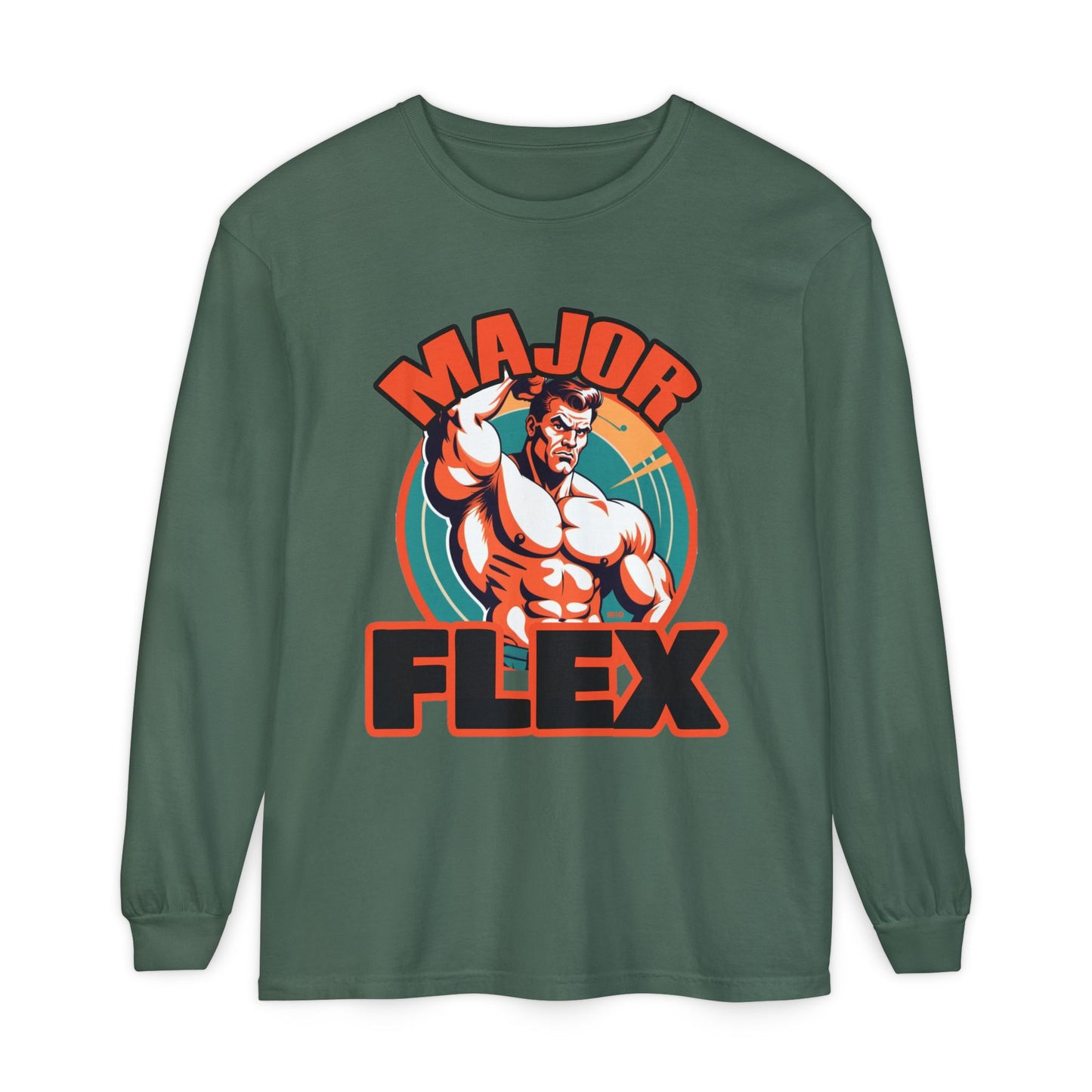 Major Flex - Unisex Long Sleeve T-Shirt | Blue Spruce