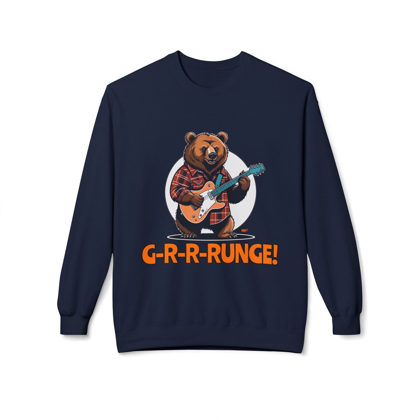 G-R-R-RUNGE Bear Graphic Sweatshirt | Navy