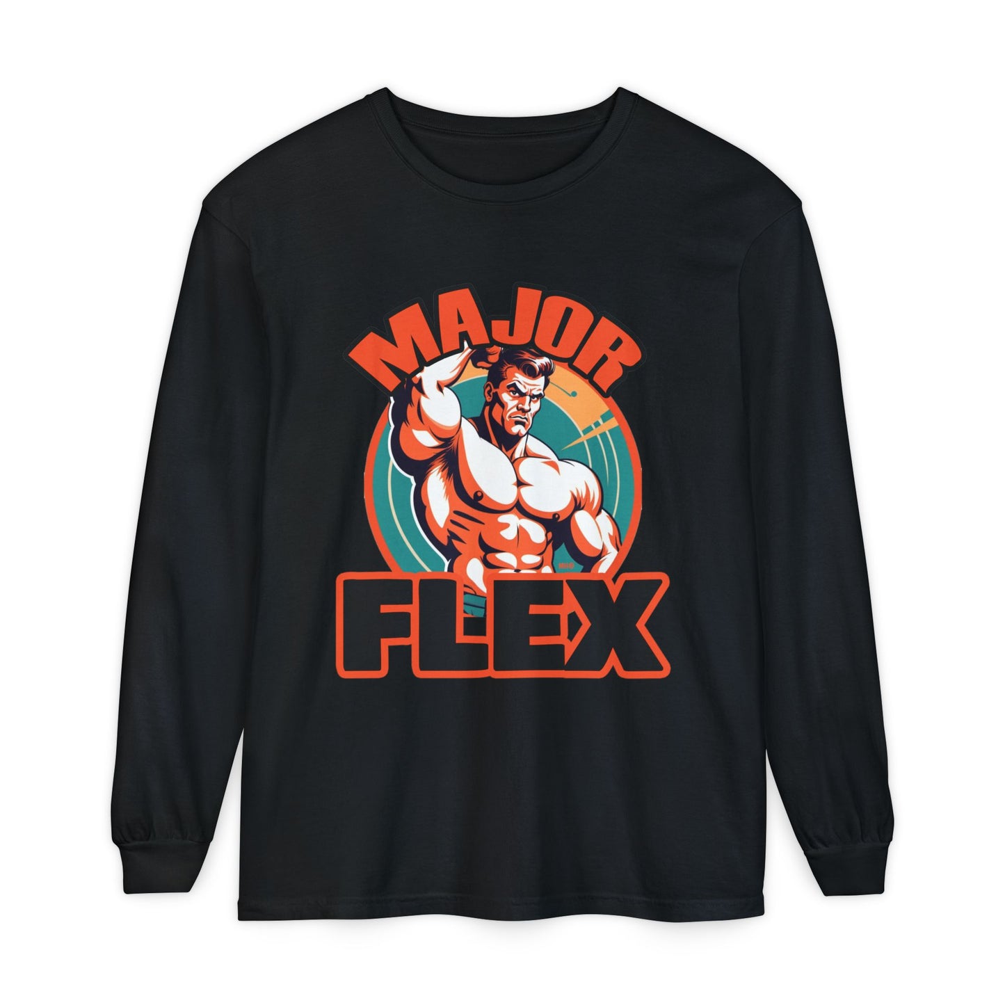 Major Flex - Unisex Long Sleeve T-Shirt | Black