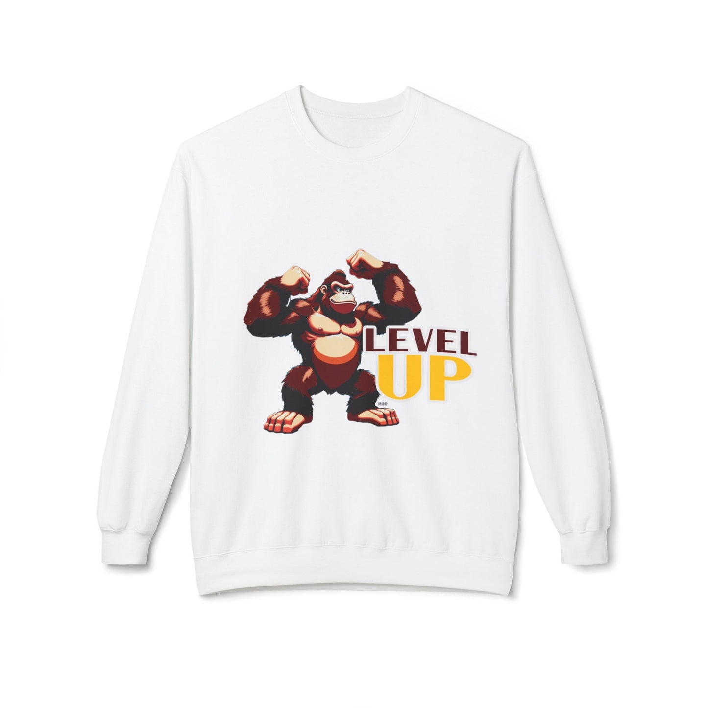 Level Up Sweatshirt | White
