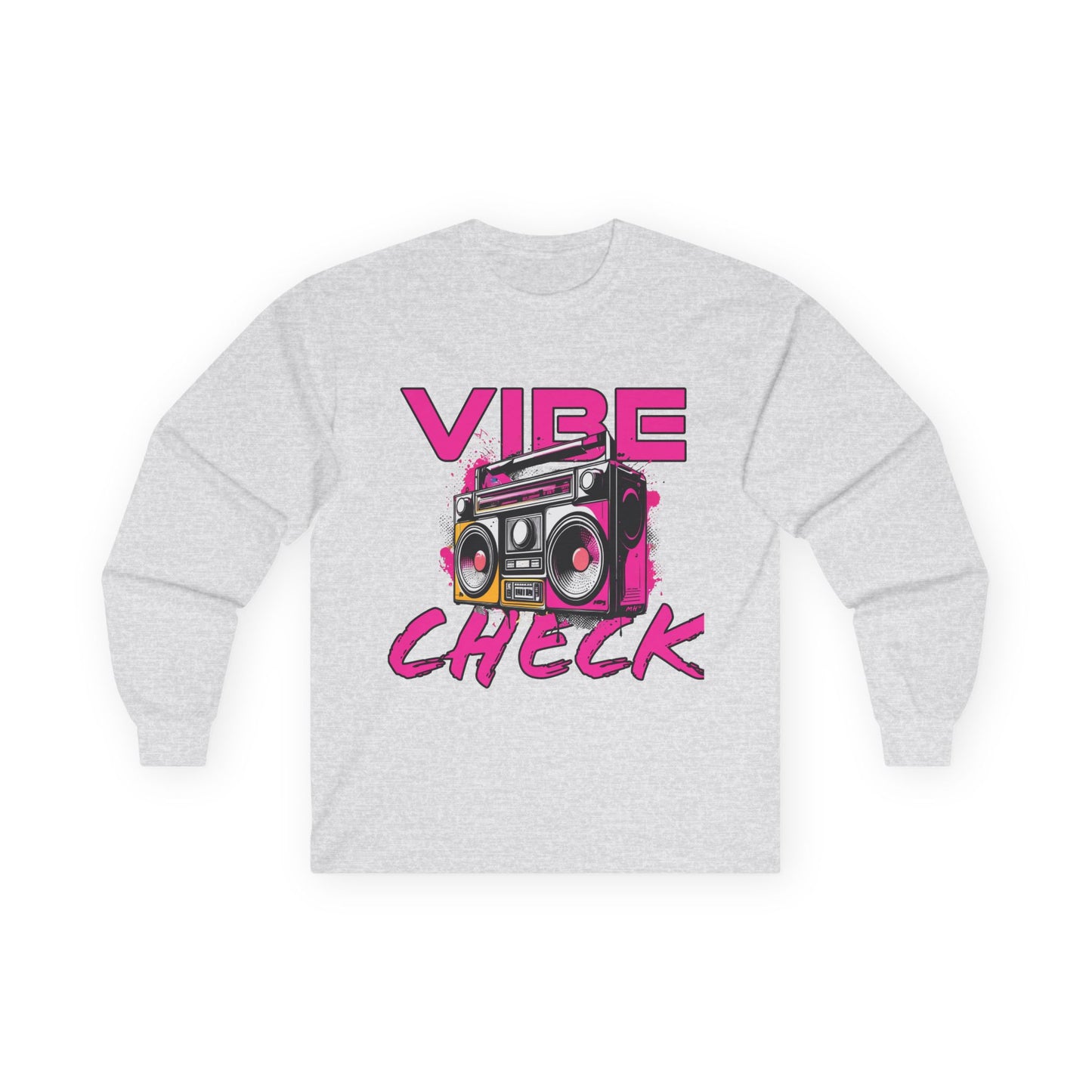 Vibe Check - Long Sleeve Tee | Ash