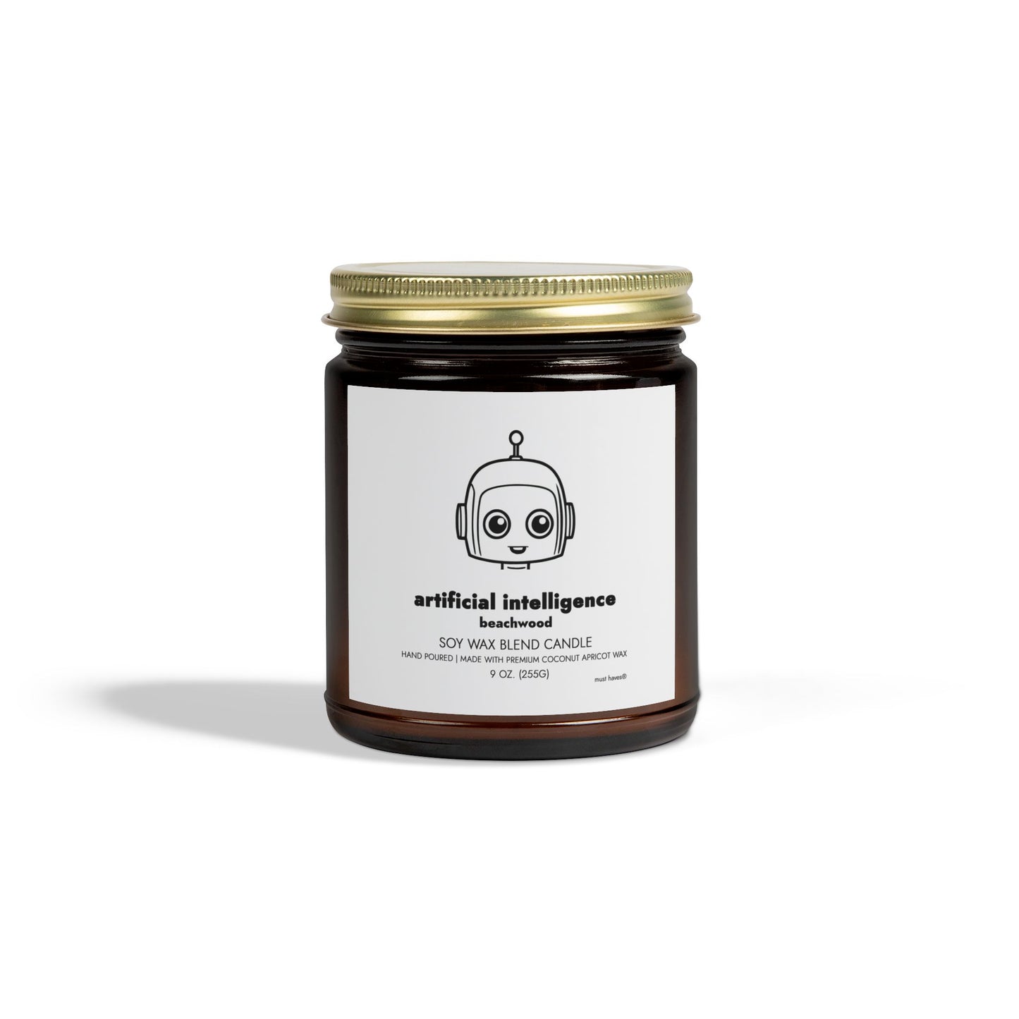 Artificial Intelligence Candle (9 oz) | Amber
