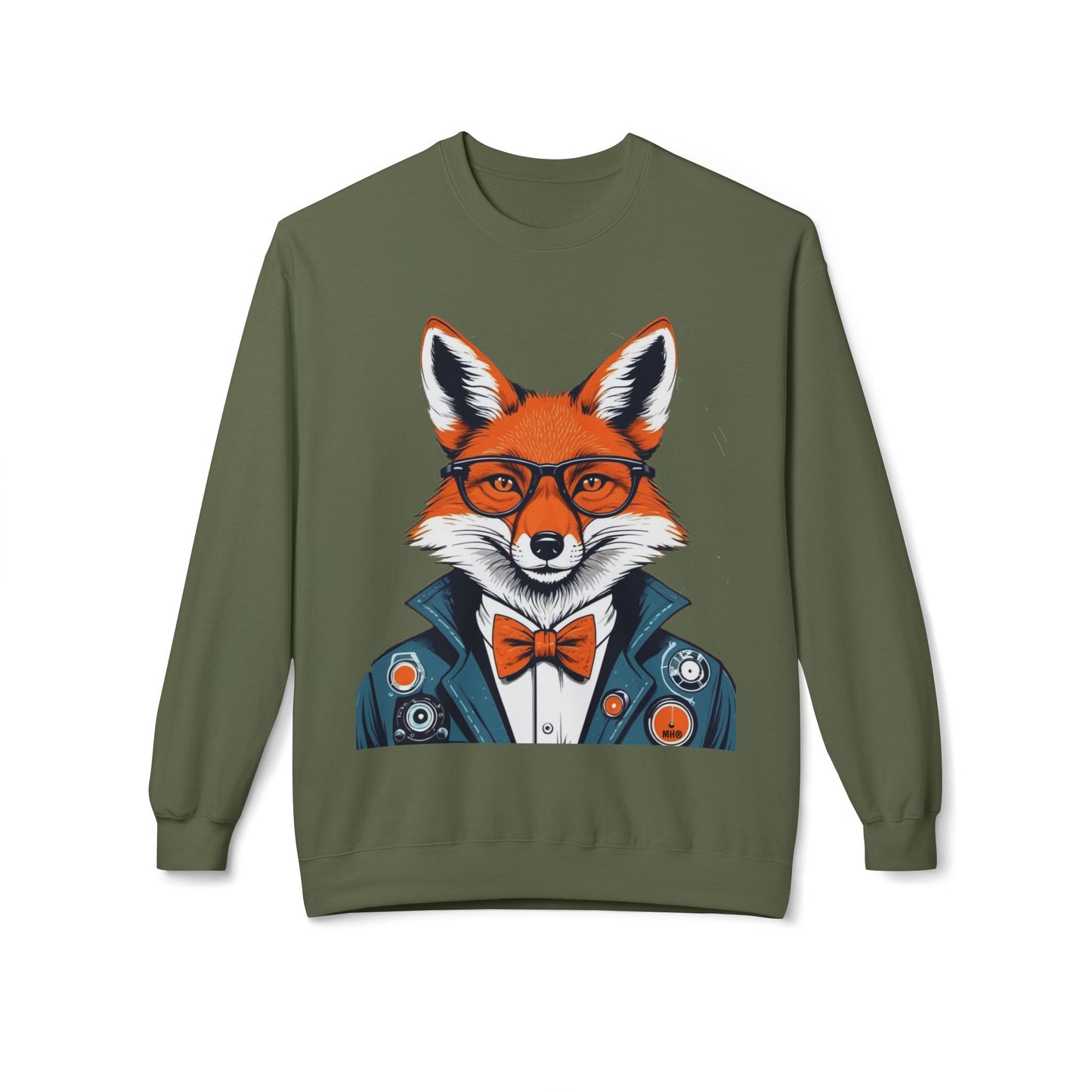 Fantastic Fox Sweatshirt | Military Green