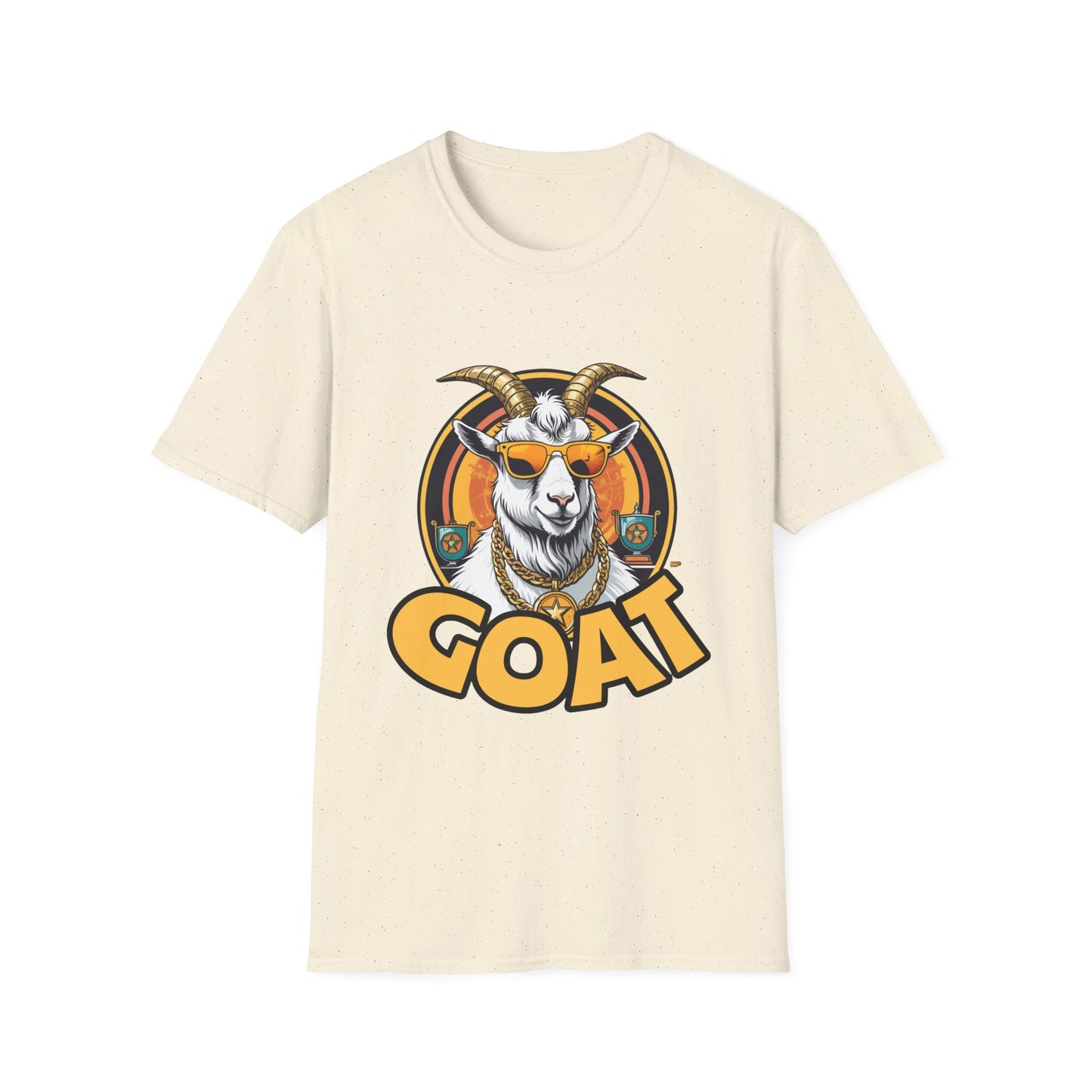 GOAT Unisex Softstyle T-Shirt | Natural