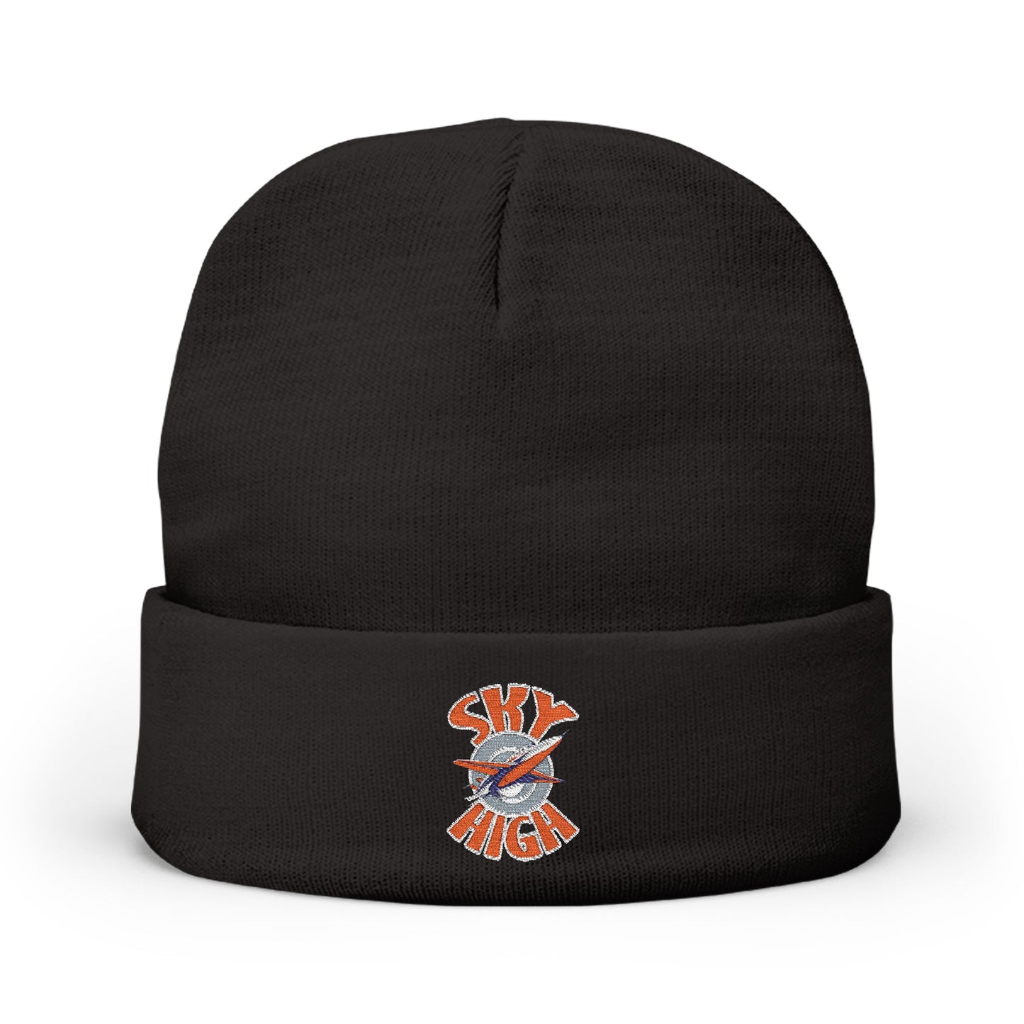 Sky High Knit Beanie | Black