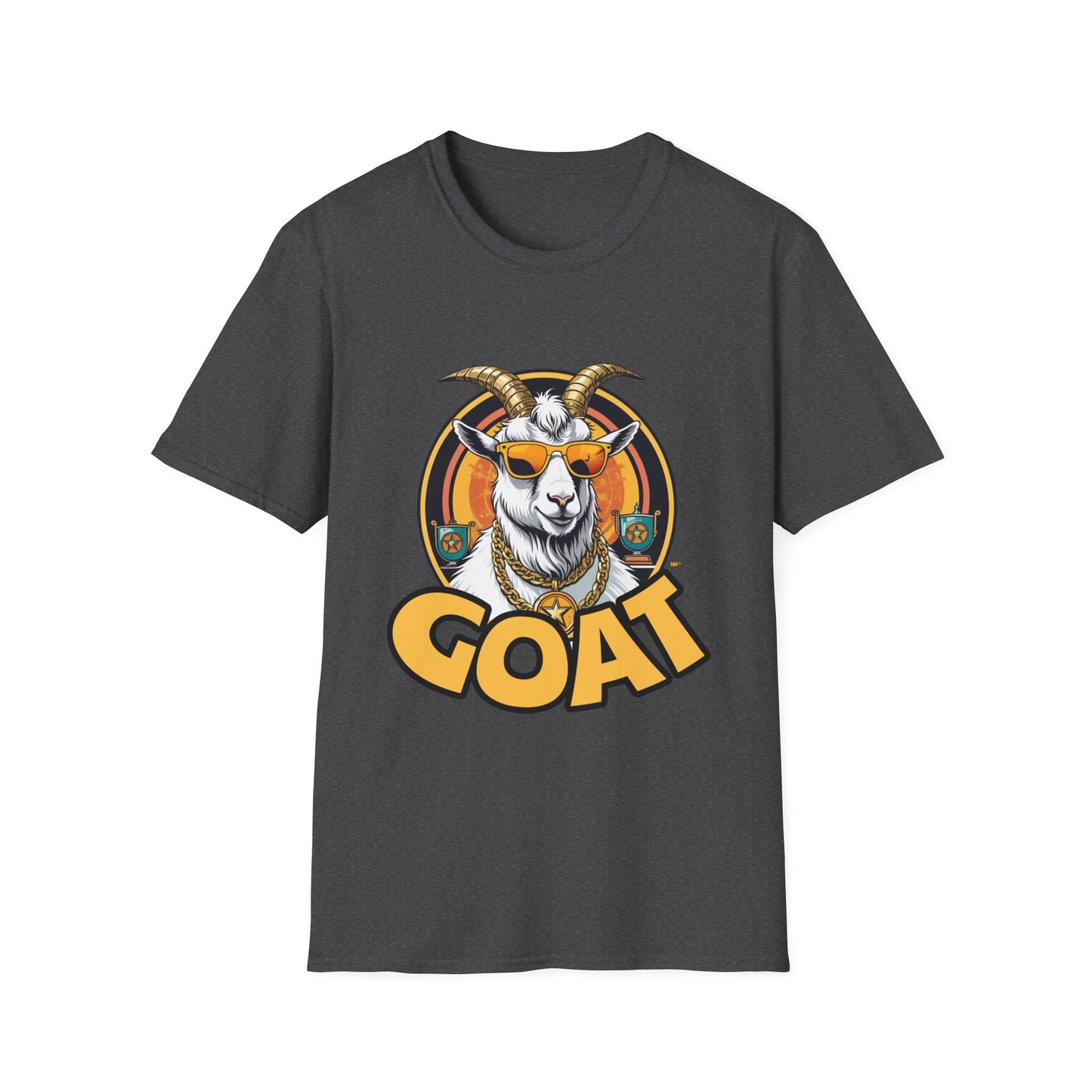 GOAT Unisex Softstyle T-Shirt | Dark Heather