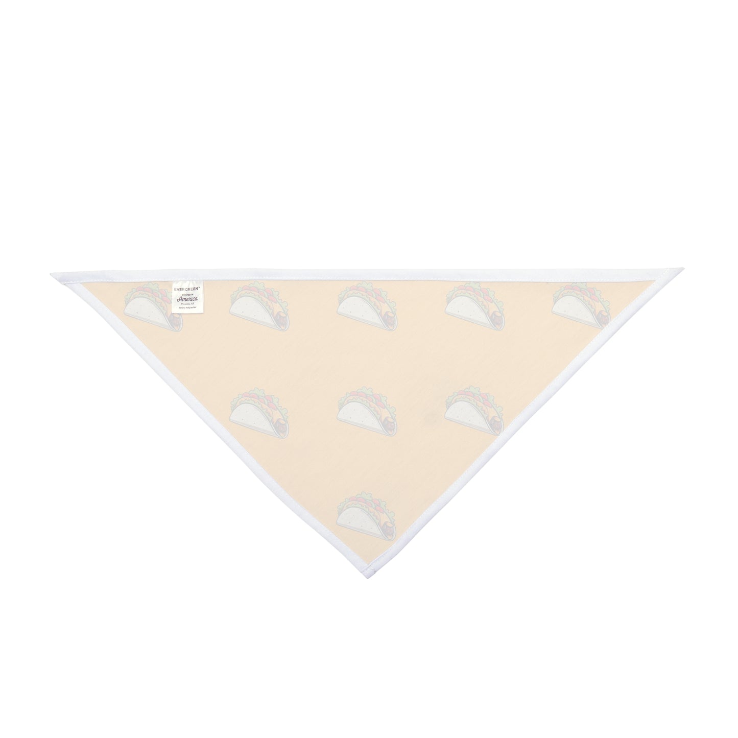 Taco Time - Pet Bandana | Back
