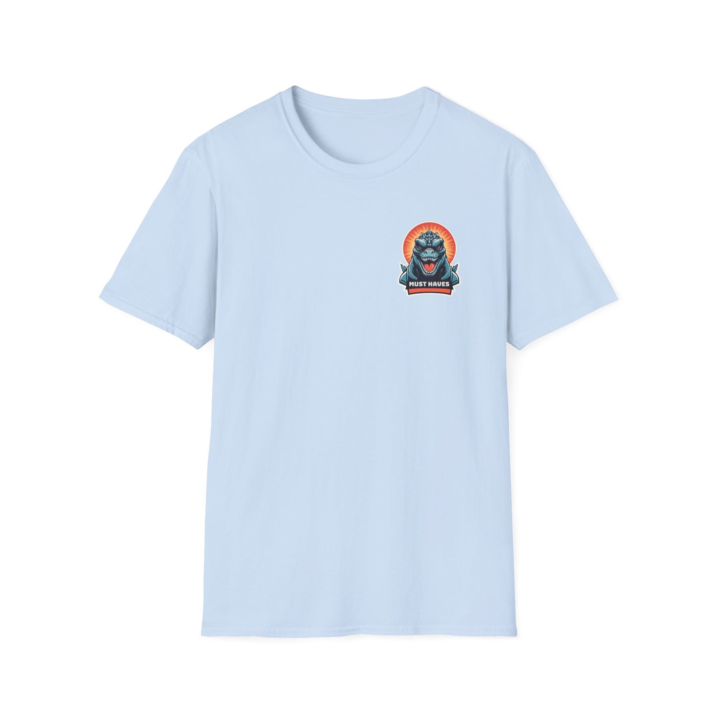 Must Haves - Signature Classic Monster - Softstyle T-Shirt | Front Light Blue