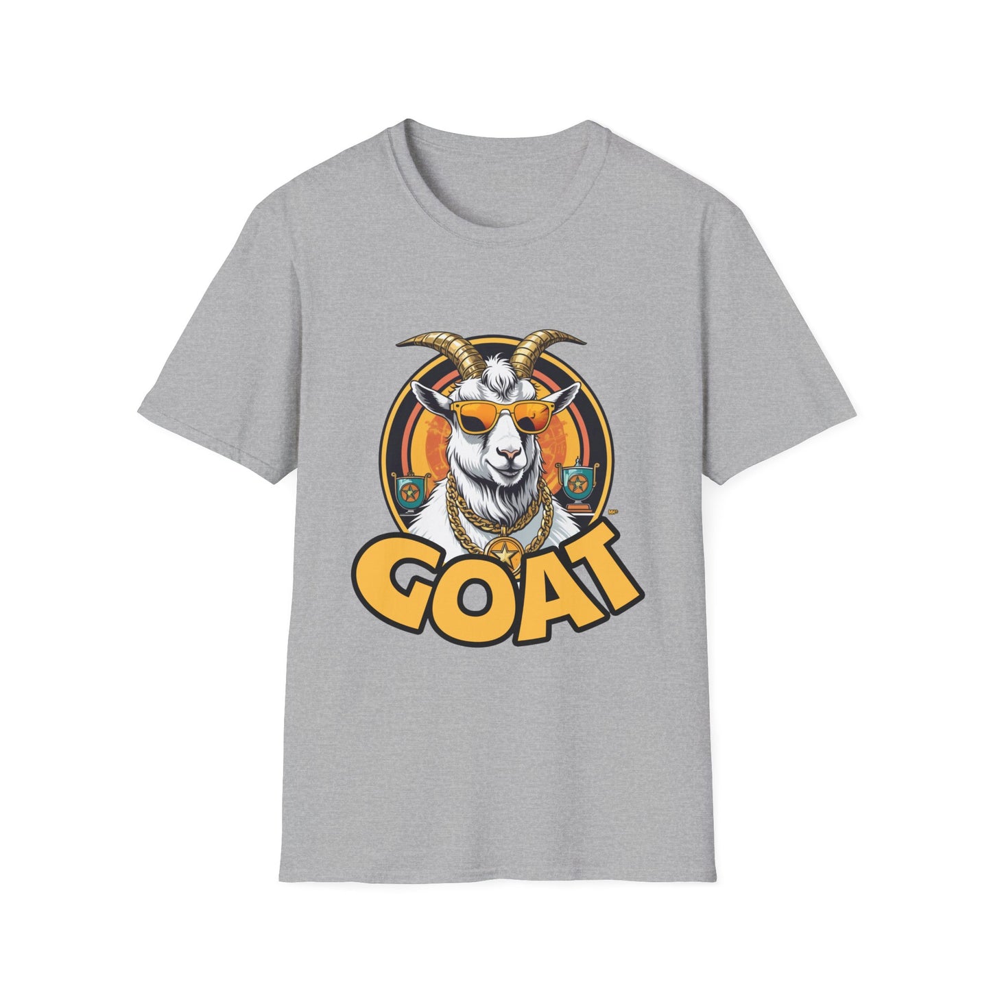 GOAT Unisex Softstyle T-Shirt | Sport Grey