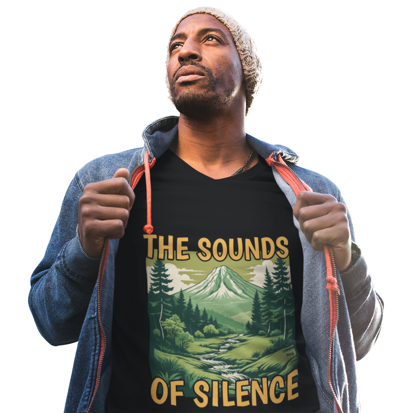 The Sounds of Silence Nature-Inspired T-Shirt | Superman