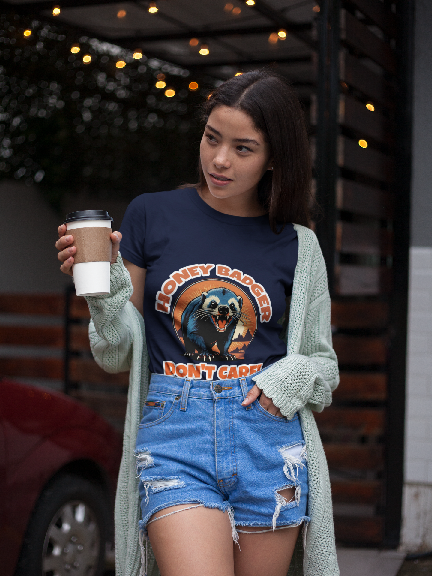 Honey Badger Don't Care - Unisex T-Shirt