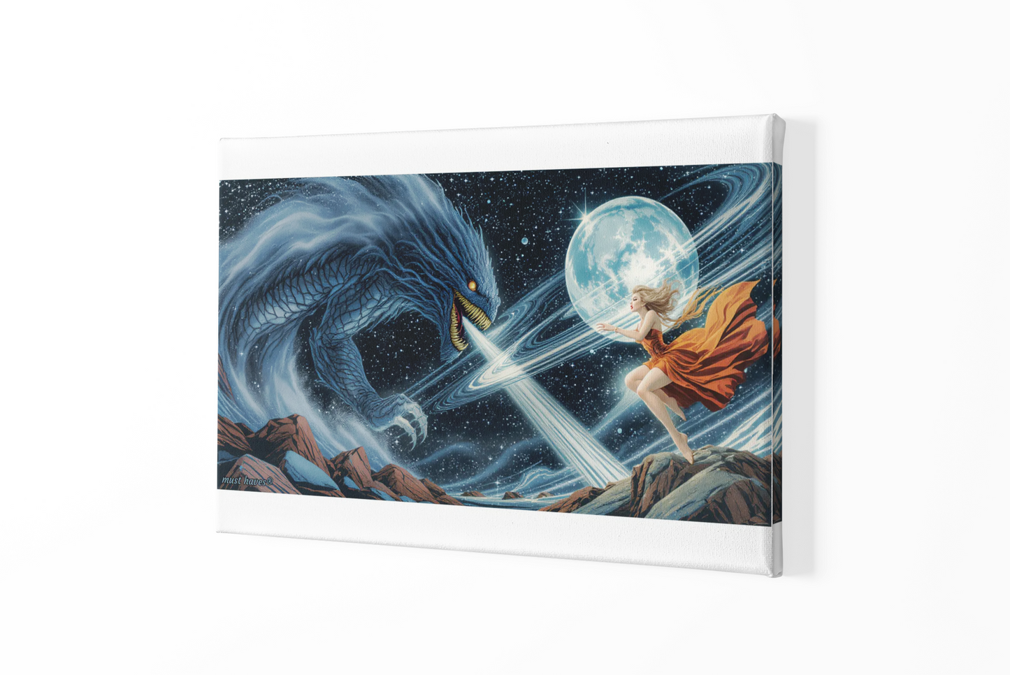 Retro Sci-Fi Art Print #3