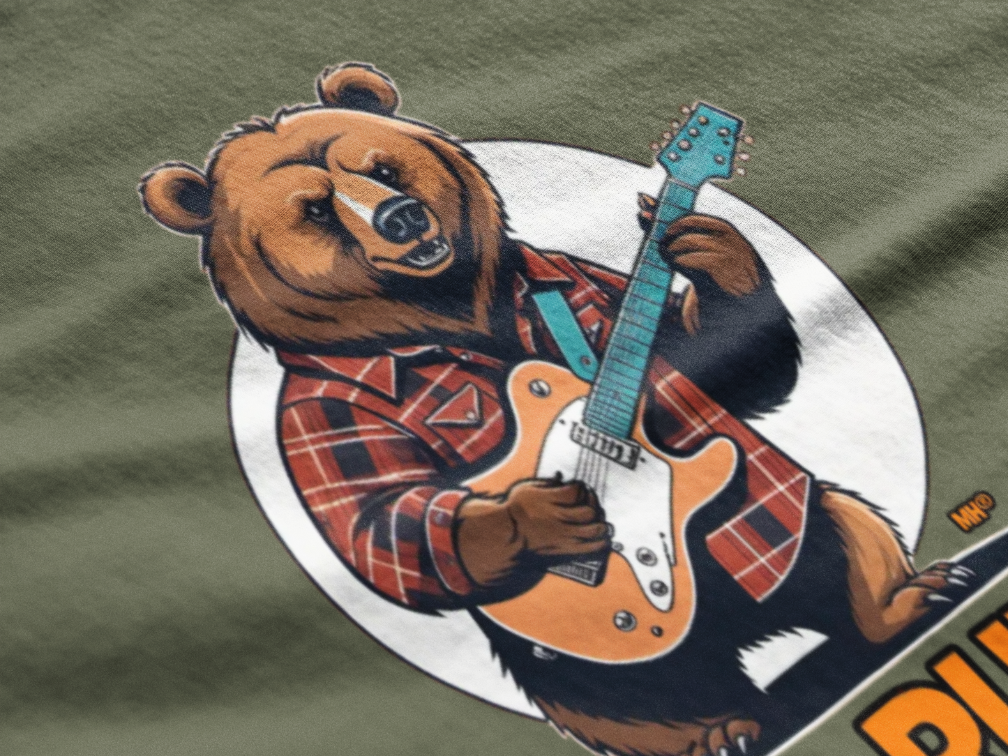 G-R-R-RUNGE Bear Graphic Sweatshirt | Front Side