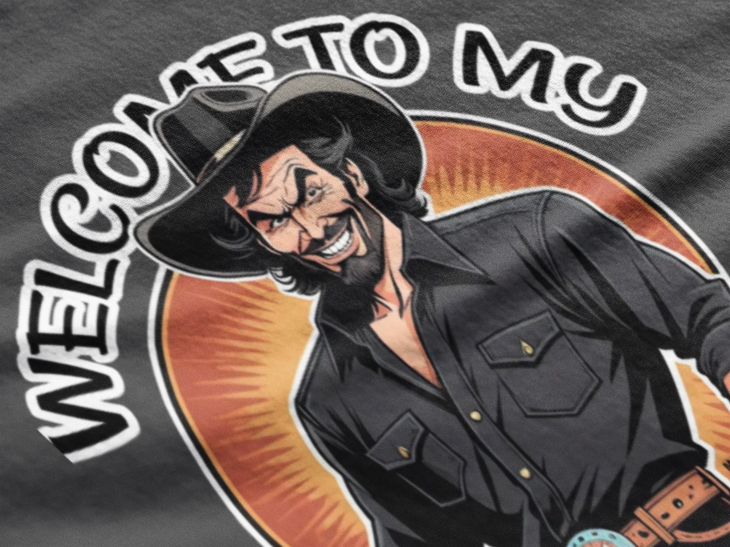 Welcome to My Villain Era - Unisex Softstyle T-Shirt | Side