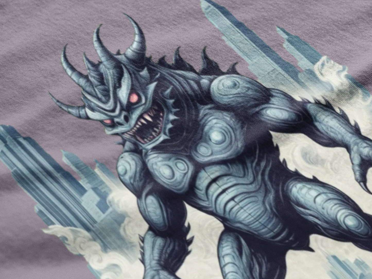 Monster Kaiju Graphic Sweatshirt | Side
