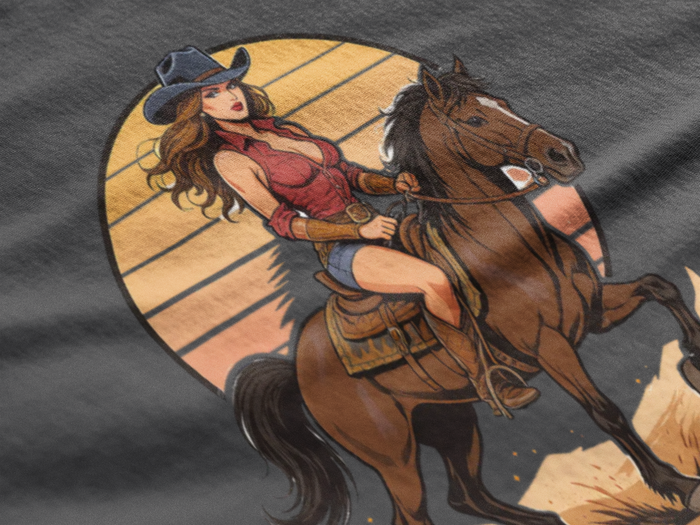 Hold Your Horses Sweatshirt | Side
