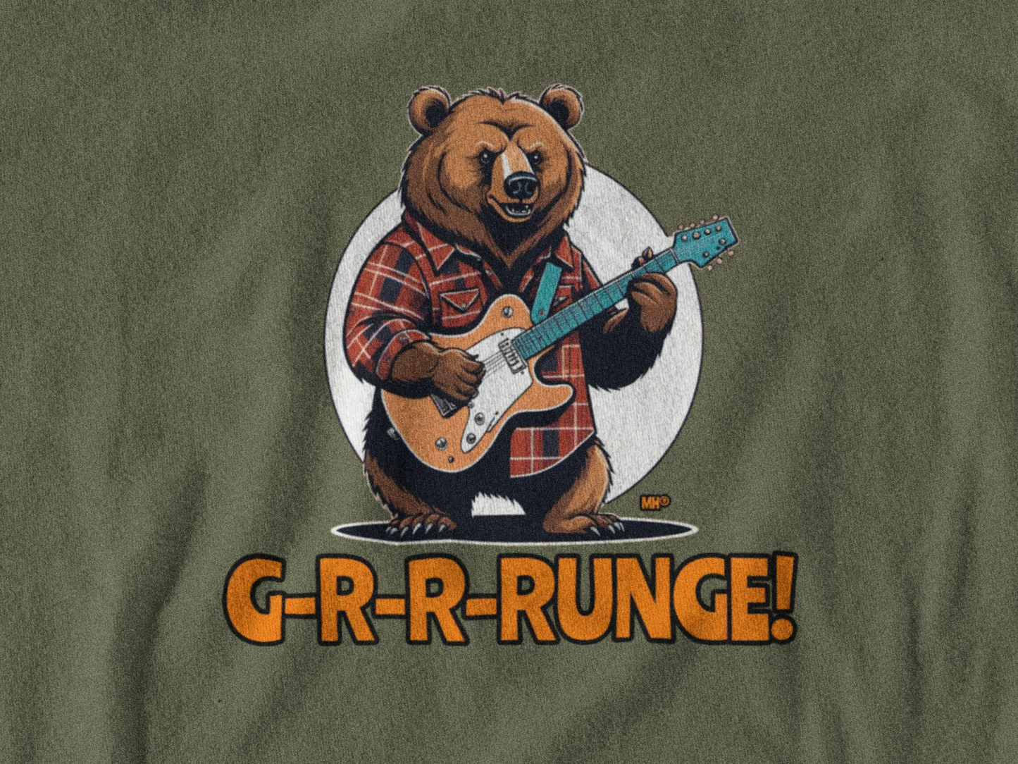 G-R-R-RUNGE Bear Graphic Sweatshirt | Front