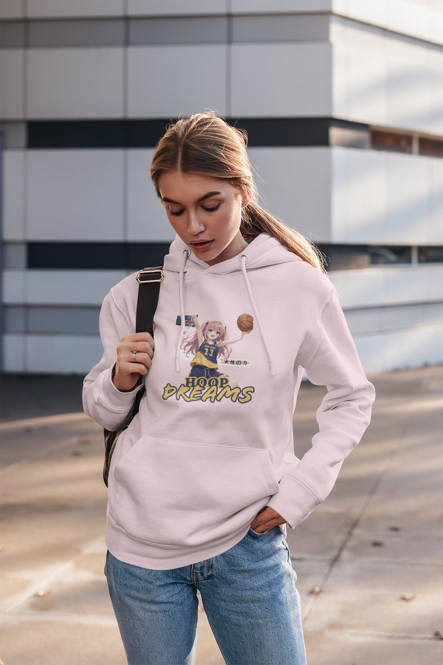 Hoop Dreams Anime - Unisex Midweight Fleece Hoodie