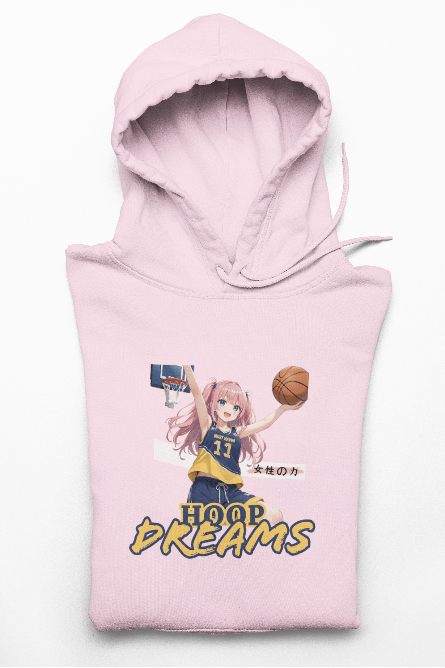 Hoop Dreams Anime - Unisex Midweight Fleece Hoodie