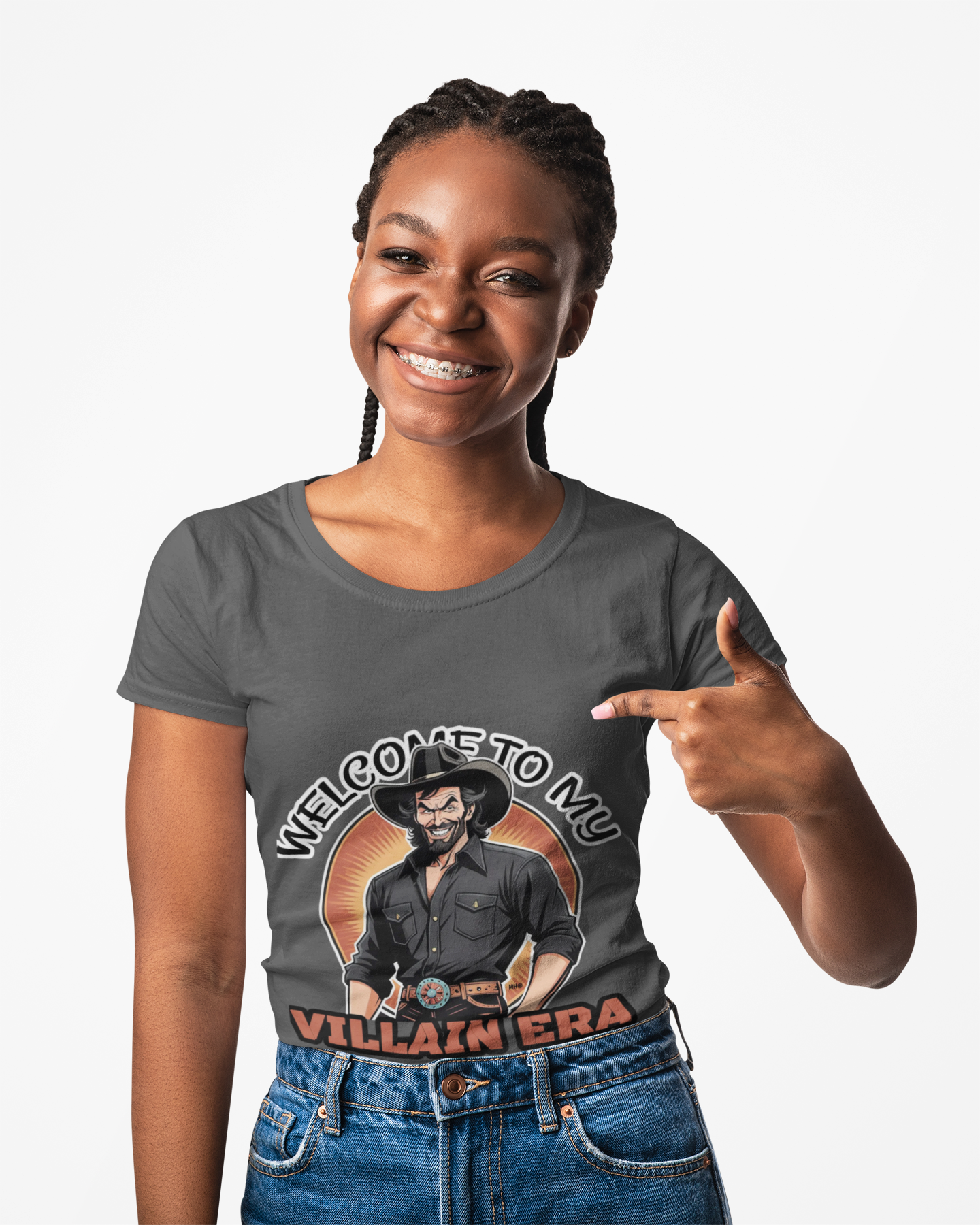 Welcome to My Villain Era - Unisex Softstyle T-Shirt | Right Here