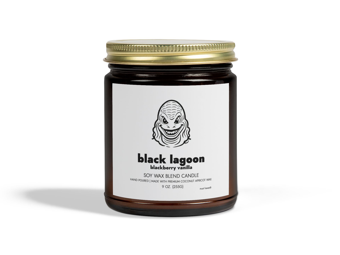 Black Lagoon Candle (9 oz) | Amber Main