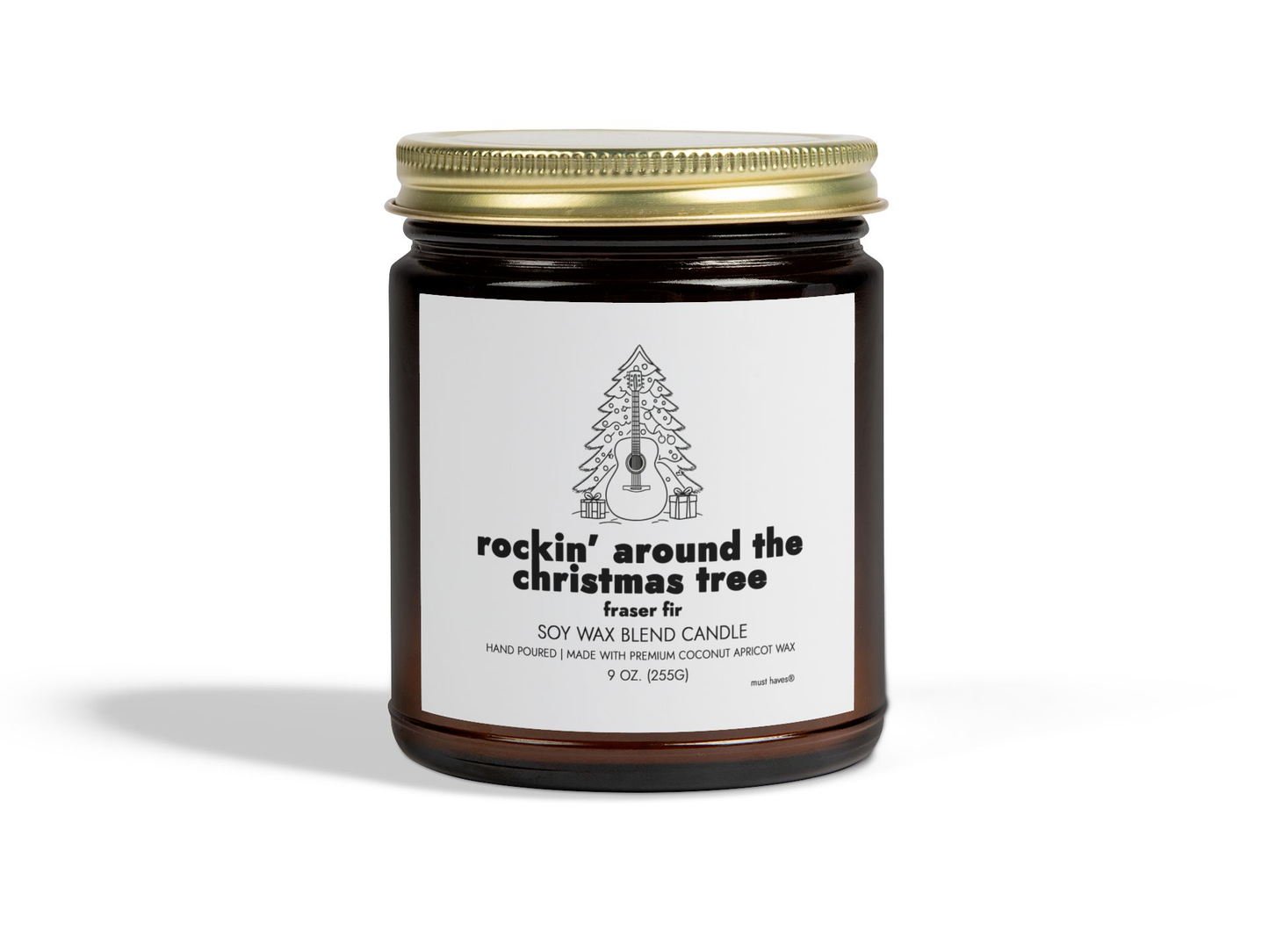 Rockin' Around the Christmas Tree Candle (9 oz) | Amber Main