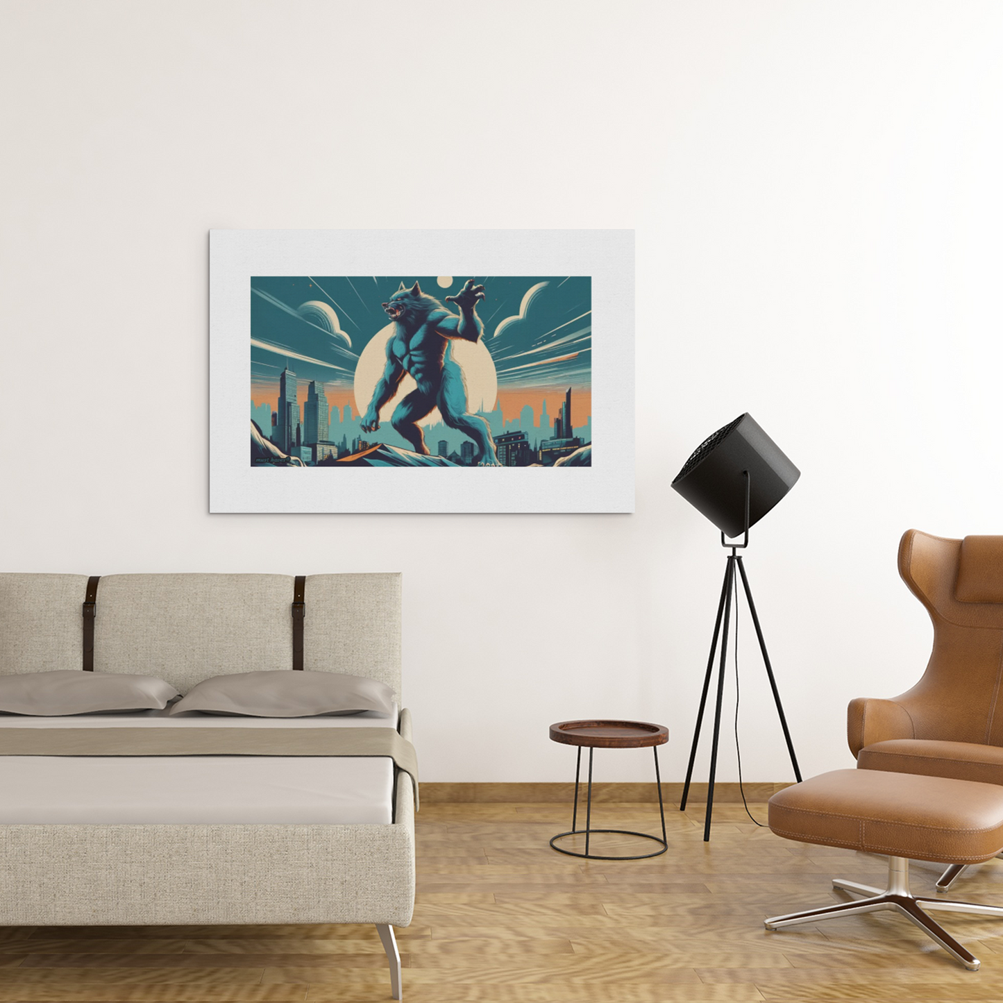 Retro Monster Art Print #2
