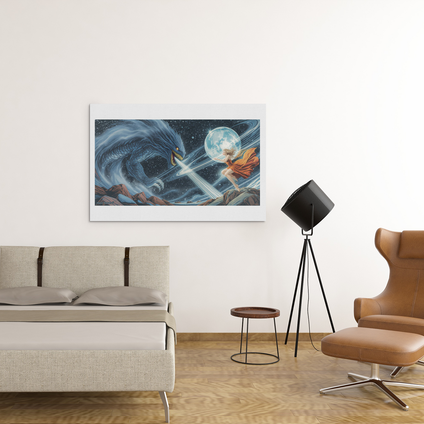 Retro Sci-Fi Art Print #3
