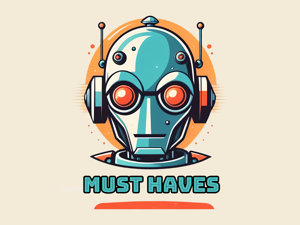 Must Haves - Signature Classic Robot Softstyle T-Shirt