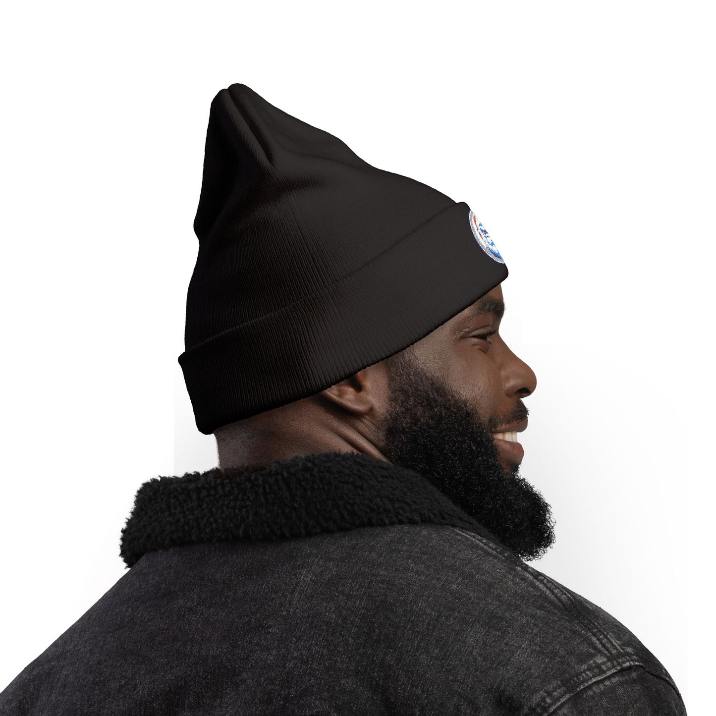 Yeti Knit Beanie | Black Back