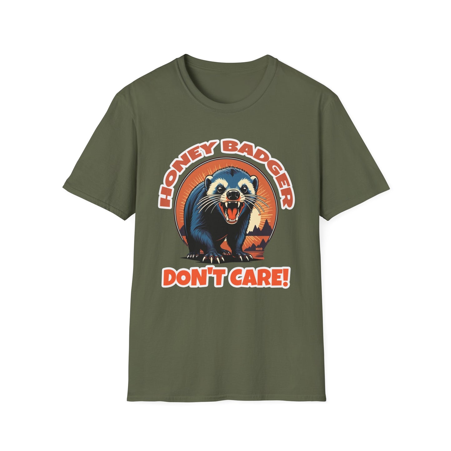 Honey Badger Don't Care - Unisex T-Shirt