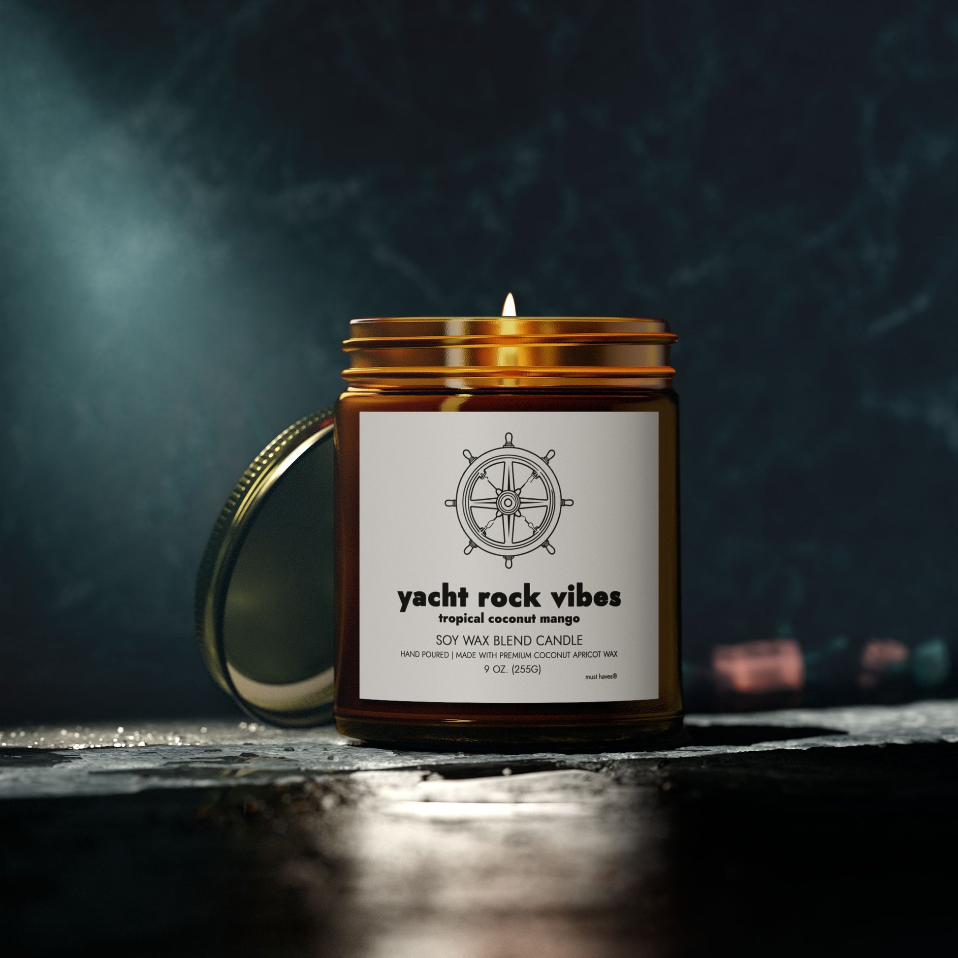 Yacht Rock Vibes Candle (9 oz) | Amber Bathroom