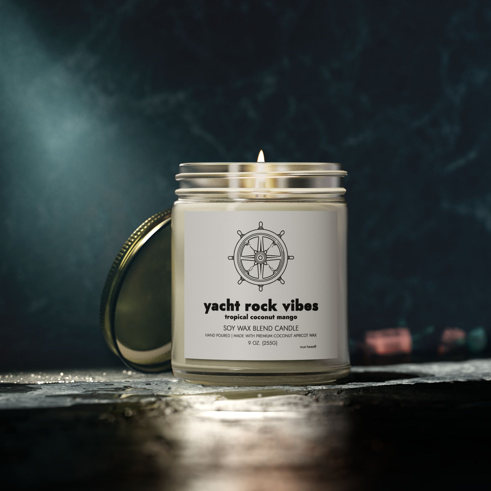 Yacht Rock Vibes Candle (9 oz) | Clear Bathroom