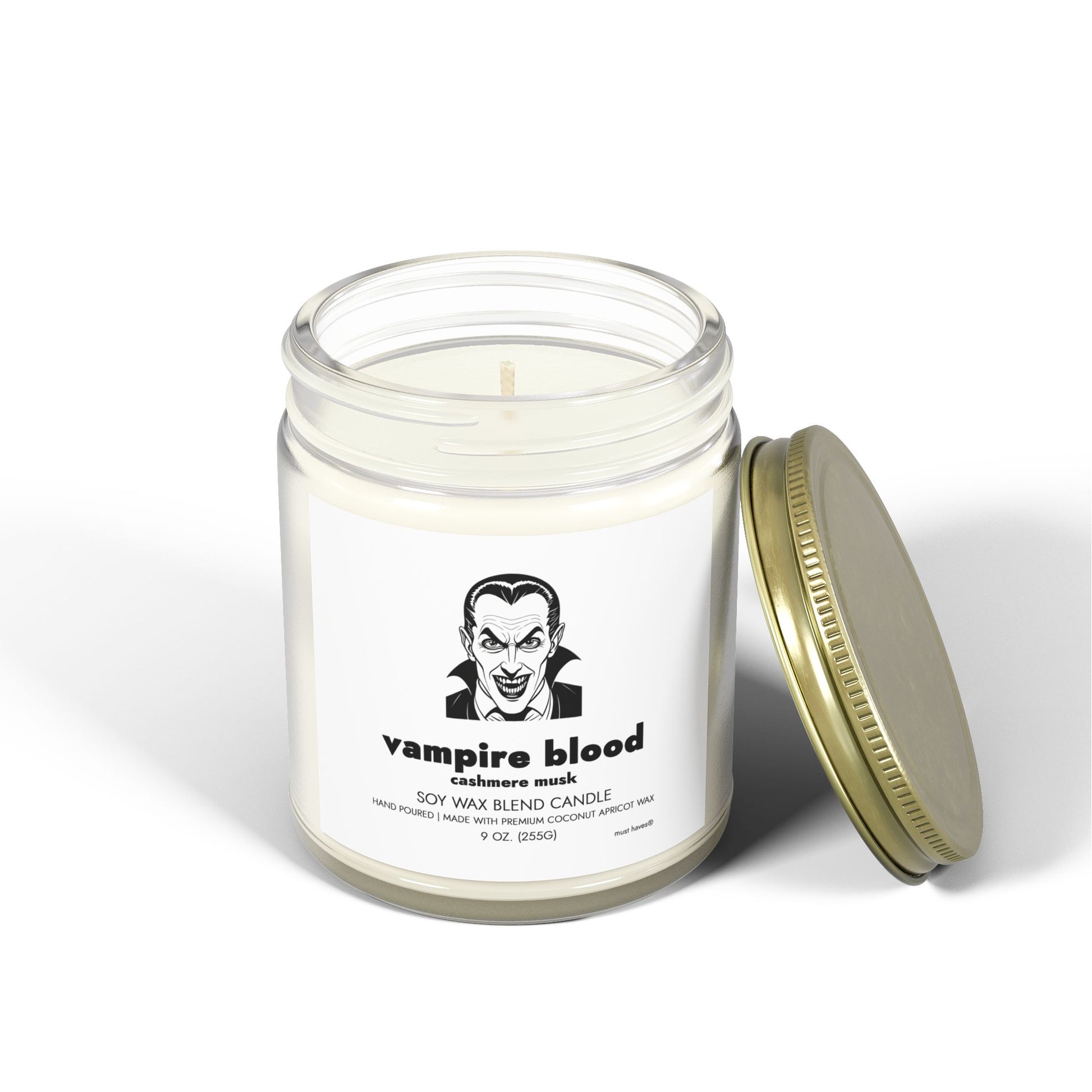 Vampire Blood Candle (9 oz) | Clear Lid