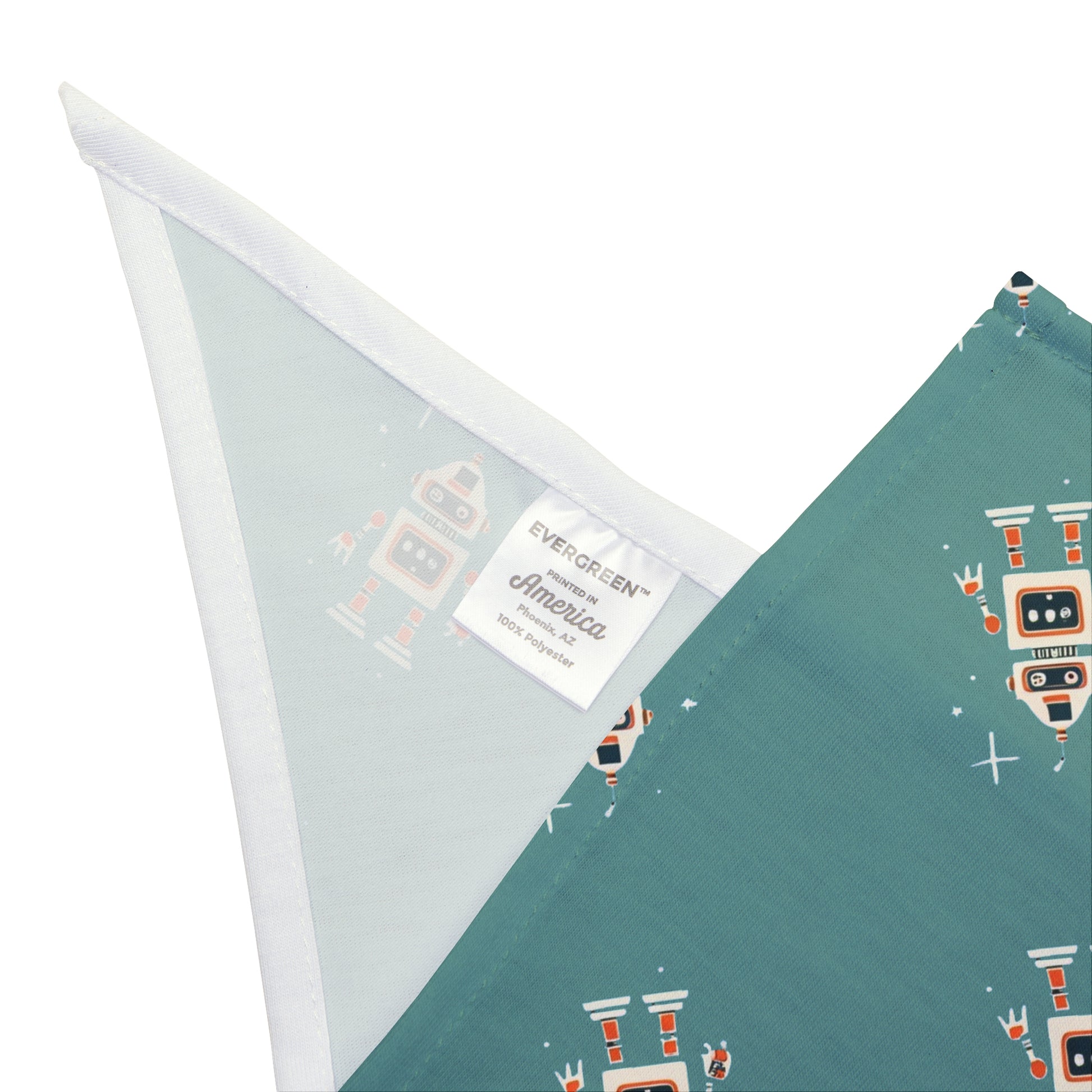 Retro Robots - Pet Bandana | Tag