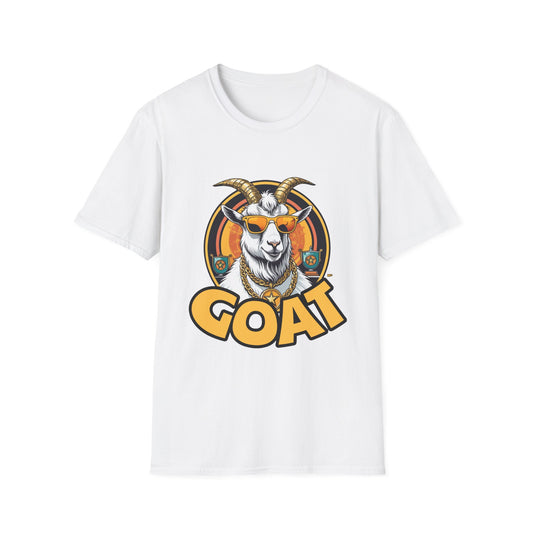 GOAT Unisex Softstyle T-Shirt, Funny Goat Shirt, Animal Lover Gift, Casual Tee, Birthday Present, Unique T-Shirt