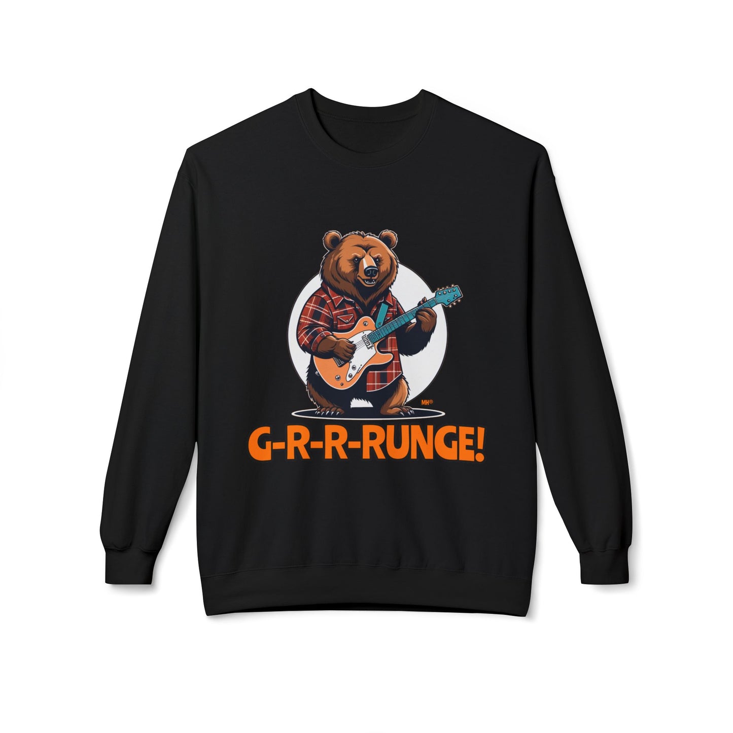 G-R-R-RUNGE Bear Graphic Sweatshirt | Black