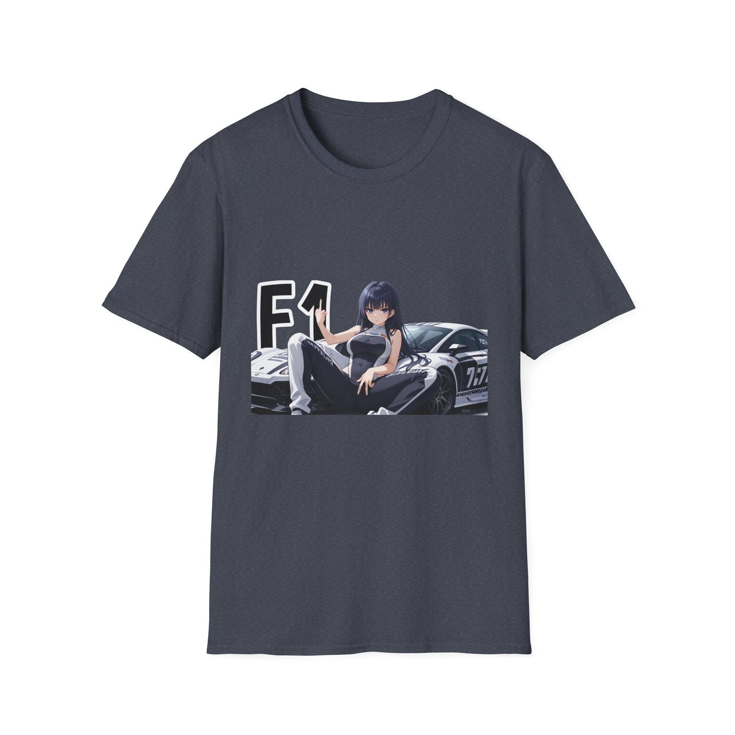 F1 Racing - Unisex T-Shirt | Heather Navy