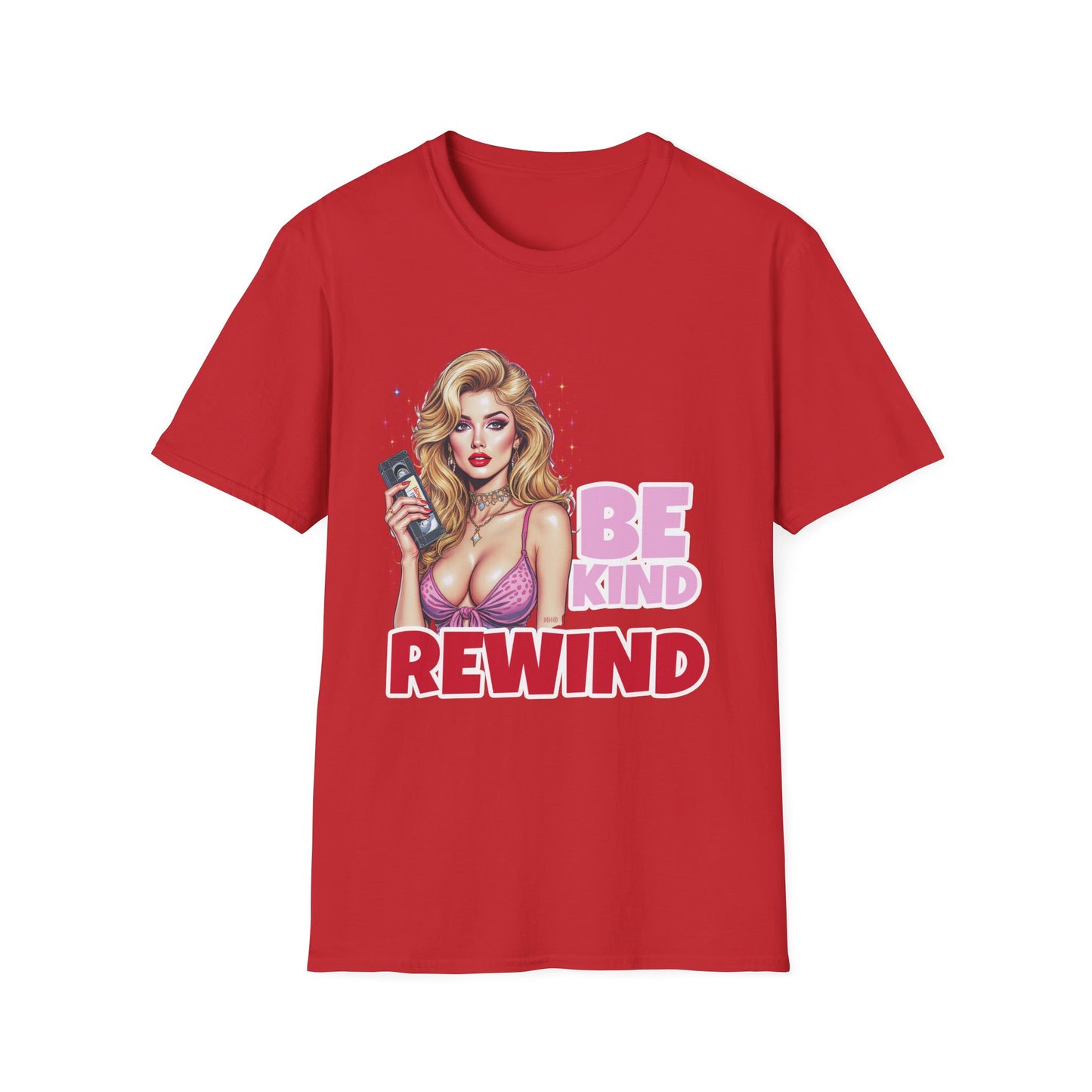 Be Kind Rewind - Unisex Softstyle T-Shirt