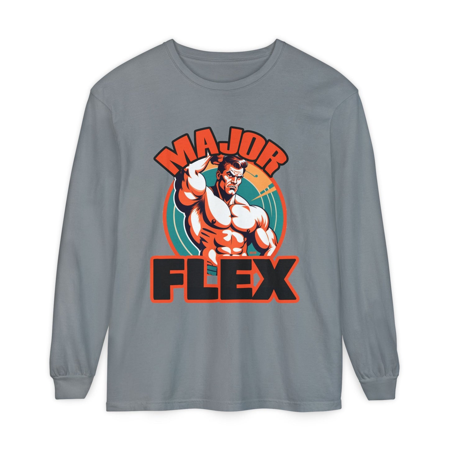 Major Flex - Unisex Long Sleeve T-Shirt | Granite