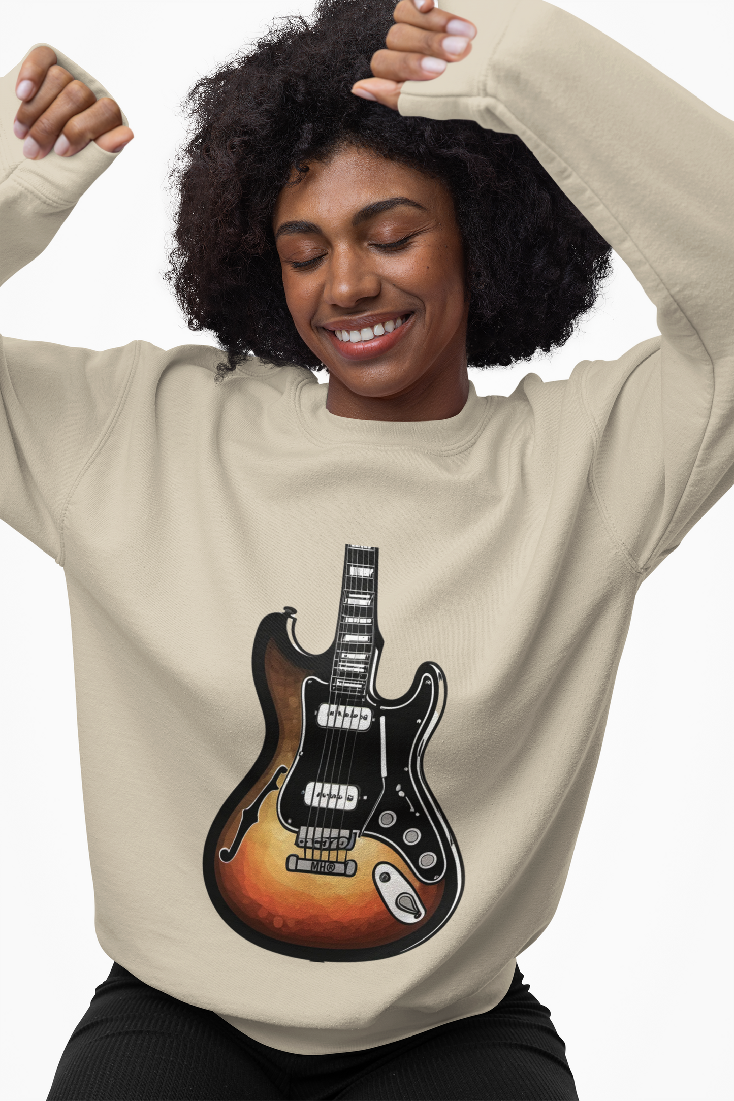 Classic Electric Guitar - Graphic Sweatshirt