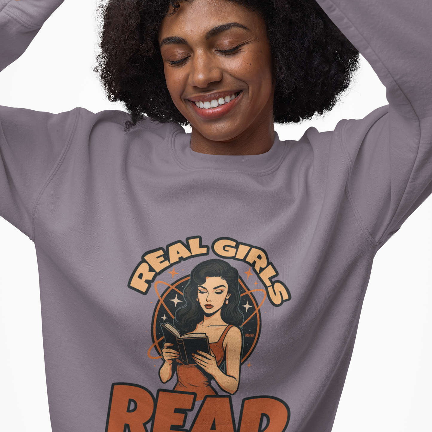 Real Girls Read - Graphic Sweatshirt