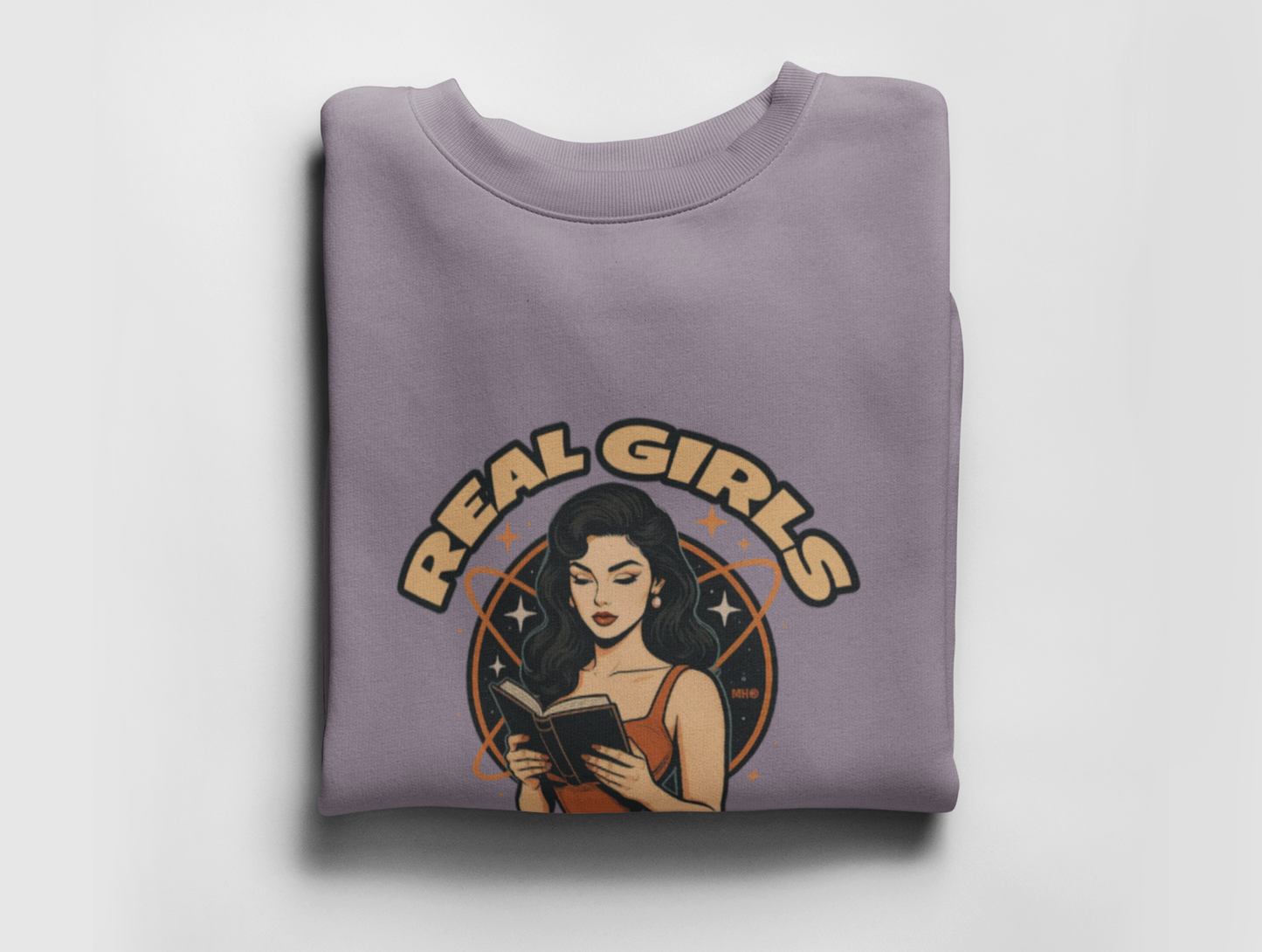 Real Girls Read - Graphic Sweatshirt