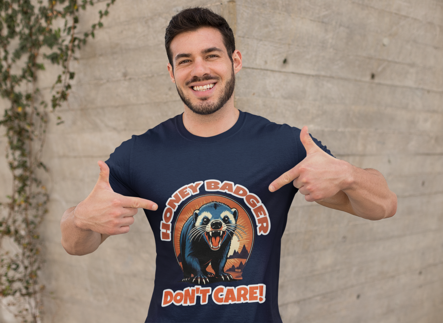 Honey Badger Don't Care - Unisex T-Shirt